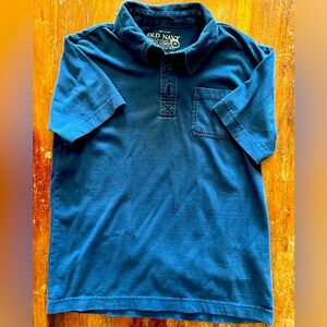 Boys Pocketed Polo | Old Navy | Size M | Navy Blue | Great Condition